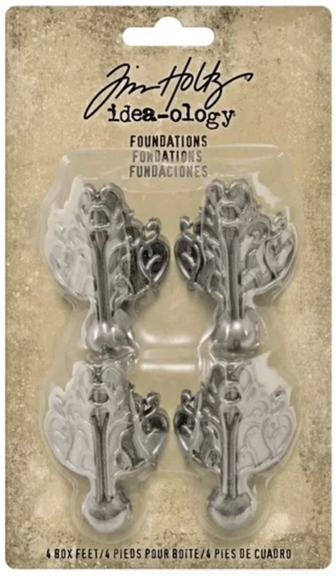 tim holtz idea-ology foundations metal box feet foundation|tim holtz foundation shoes.